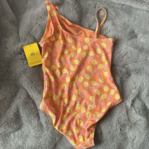 NWT Gap kids pineapple, one piece, bathing suit size XL 12 - Picture 3 of 5